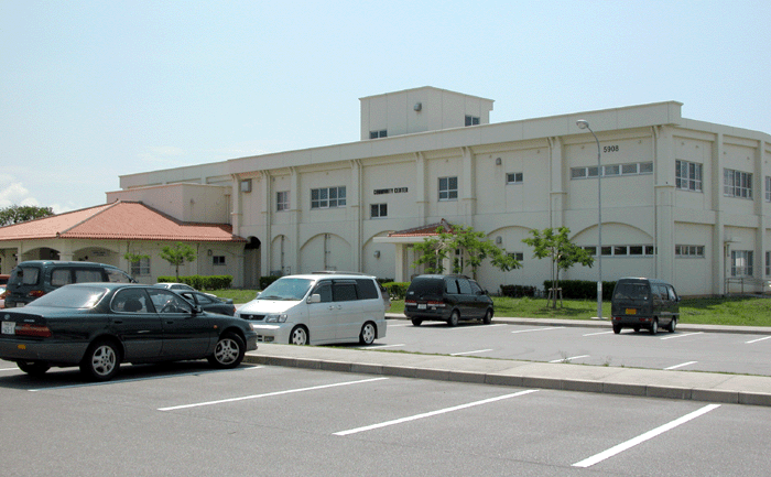 The community center at Camp Foster, Okinawa.