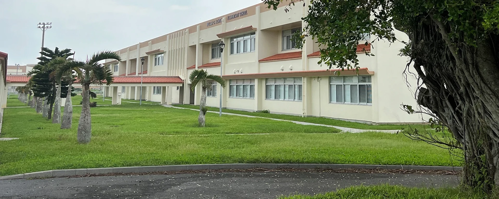 Bechtel Elementary School at Camp McTureous, Okinawa.