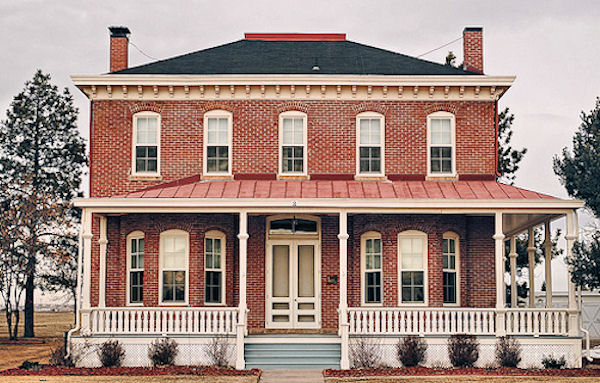 Pershing’s former residence at F.E. Warren Air Force Base, Wyoming.