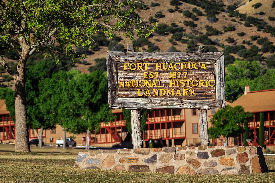 The historic section of Fort Huachuca (2016).