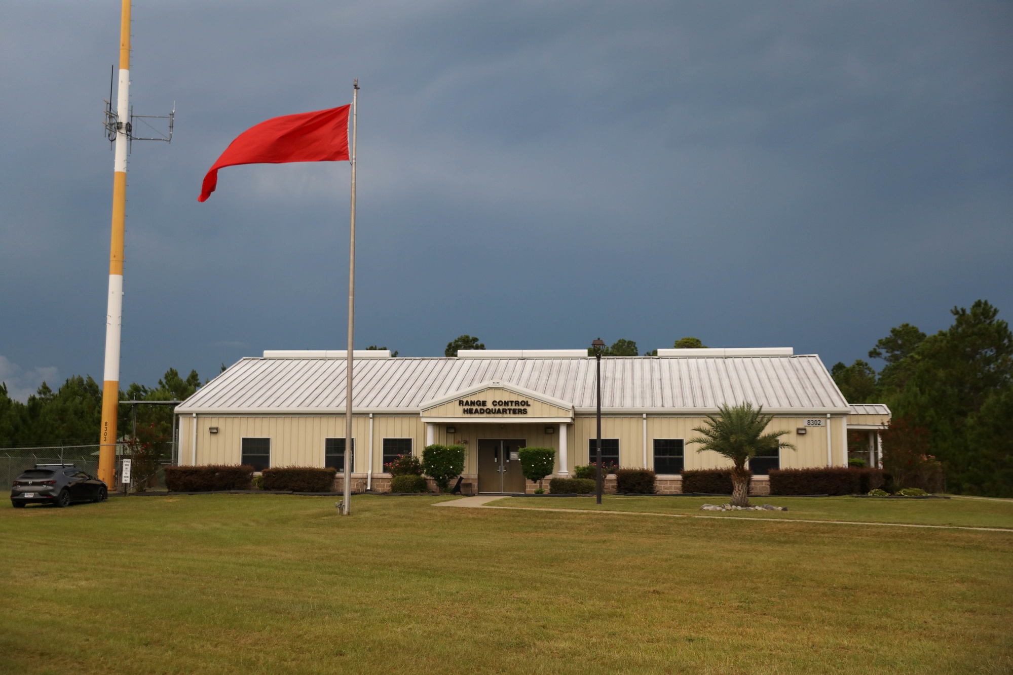 Range Control headquarters at Fort Stewart (2022).