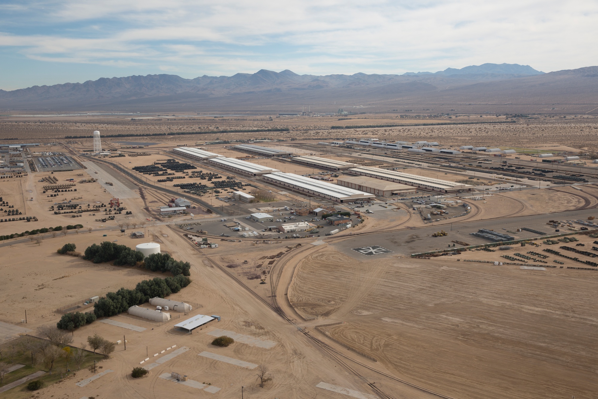 The Yermo Annex at Marine Corps Logistics Base Barstow (2014).