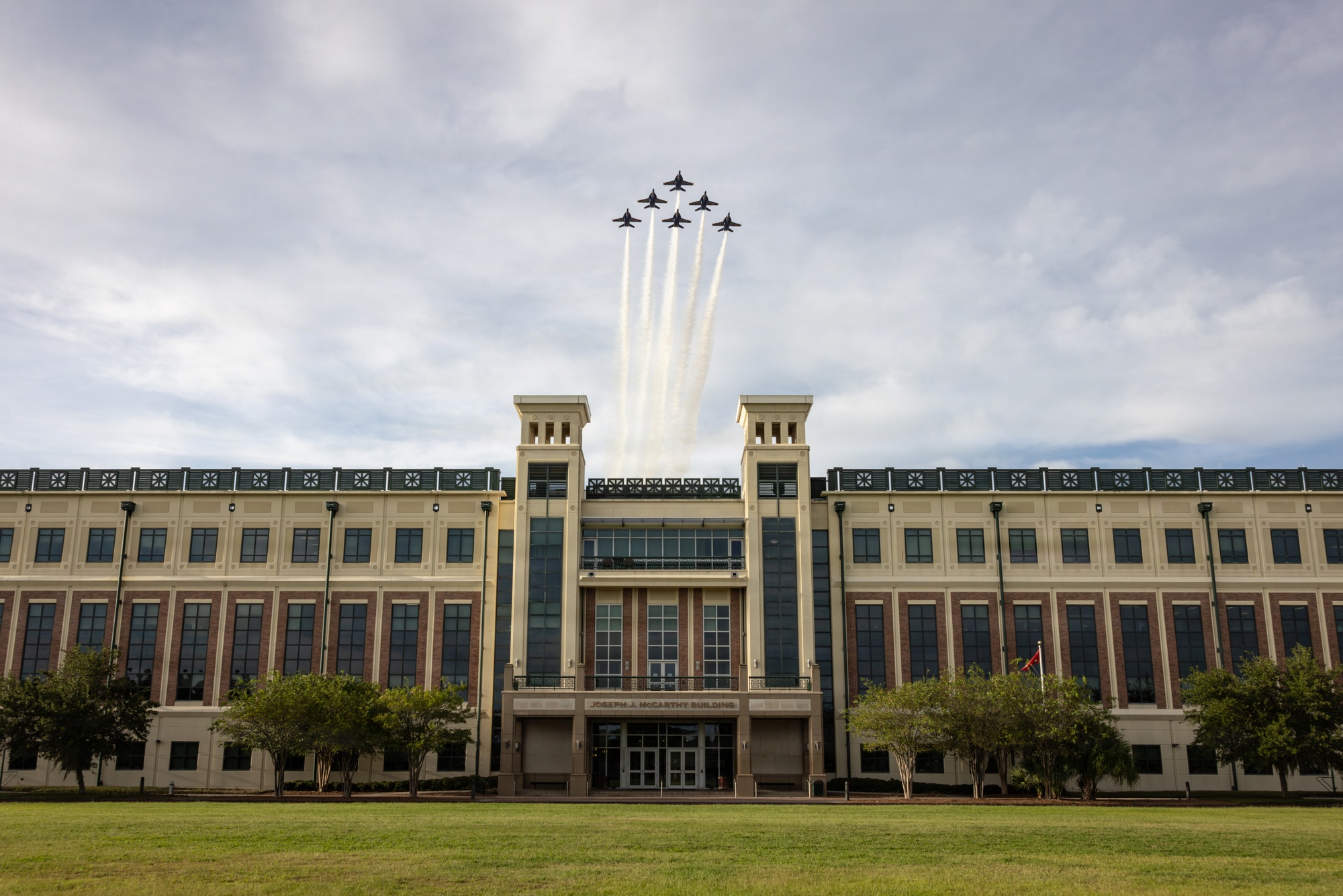 The Blue Angels over Marine Corps Support Facility New Orleans (2026).