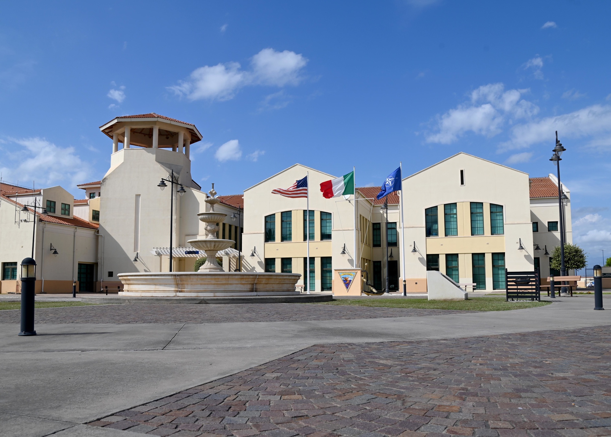 Naval Air Station Sigonella headquarters (2022).