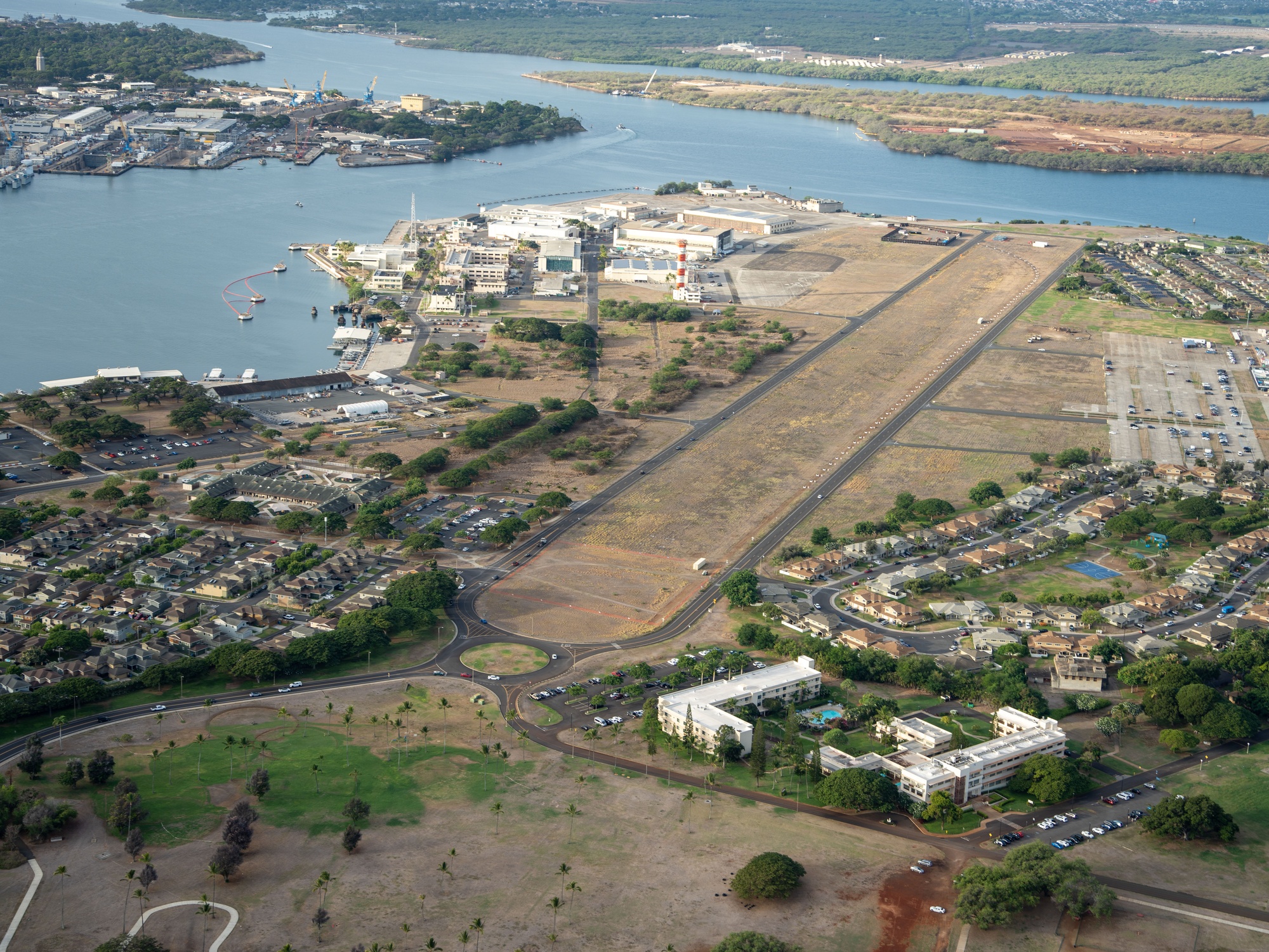 Ford Island at Joint Base Pearl Harbor-Hickam (2023).