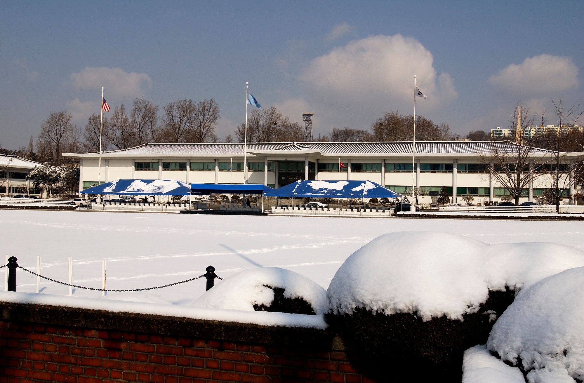 United Nations Command and U.S. Forces Korea headquarters at Yongsan Garrison, photographed in 2008.