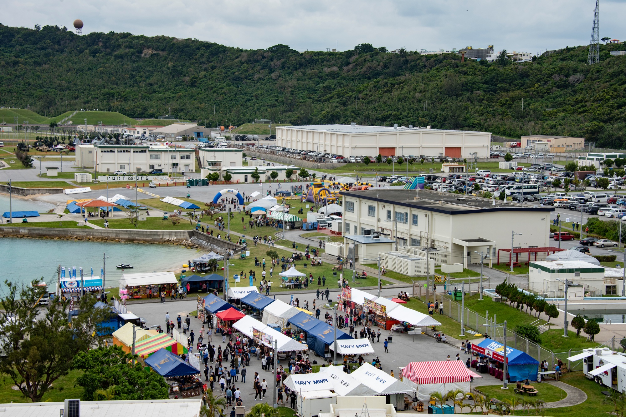 White Beach Naval Facility during its annual festival (2019).