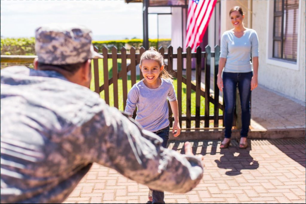 soldier family reunion