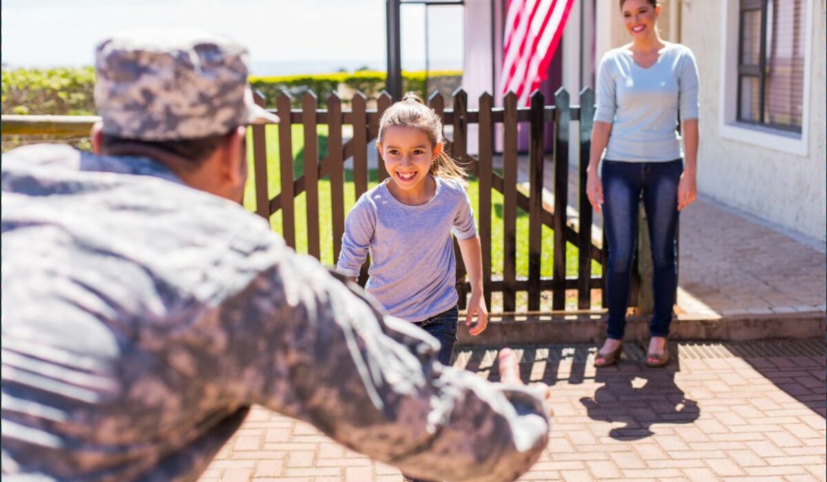 soldier family reunion