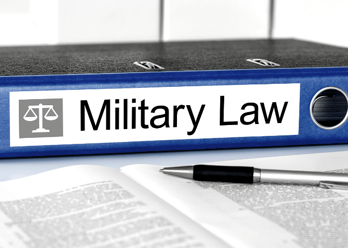 military law book of justice