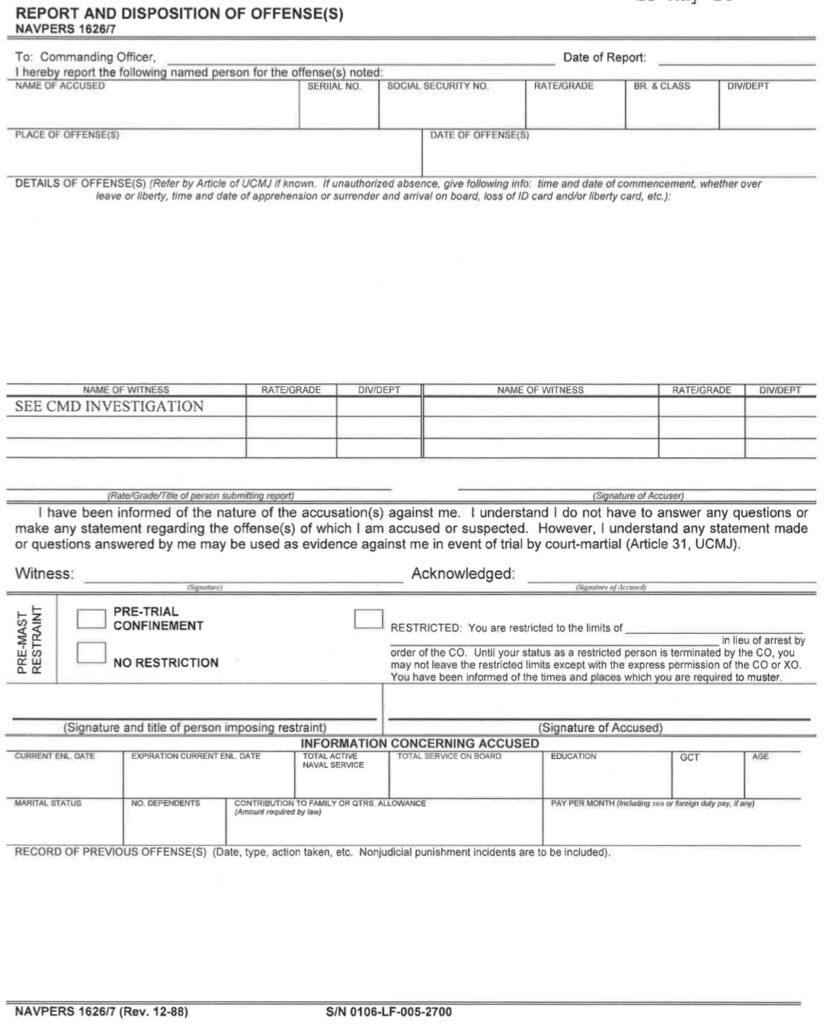 NJP FORM