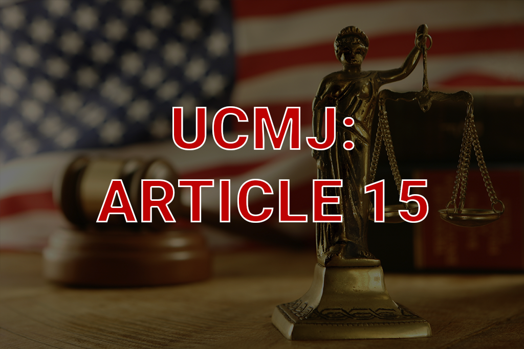 UCMJ ARTICLE 15