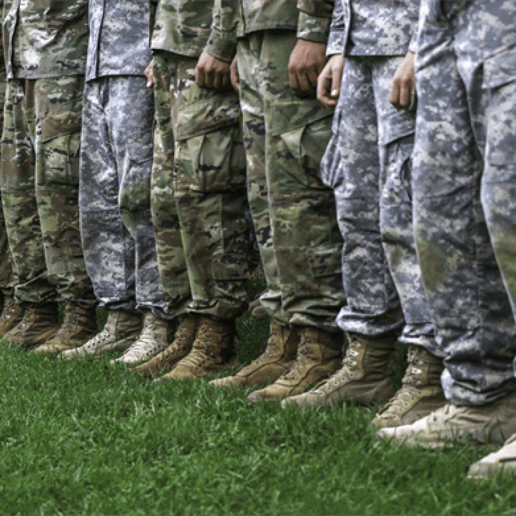 98 soldiers feet in boots